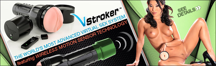 700px x 214px - Vstroker let's you decide how hard she gets it - adult4vr.com